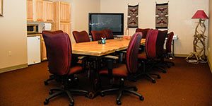 Board room for meetings