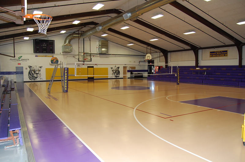 PVCC recreation-basketball court