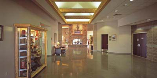 west lobby